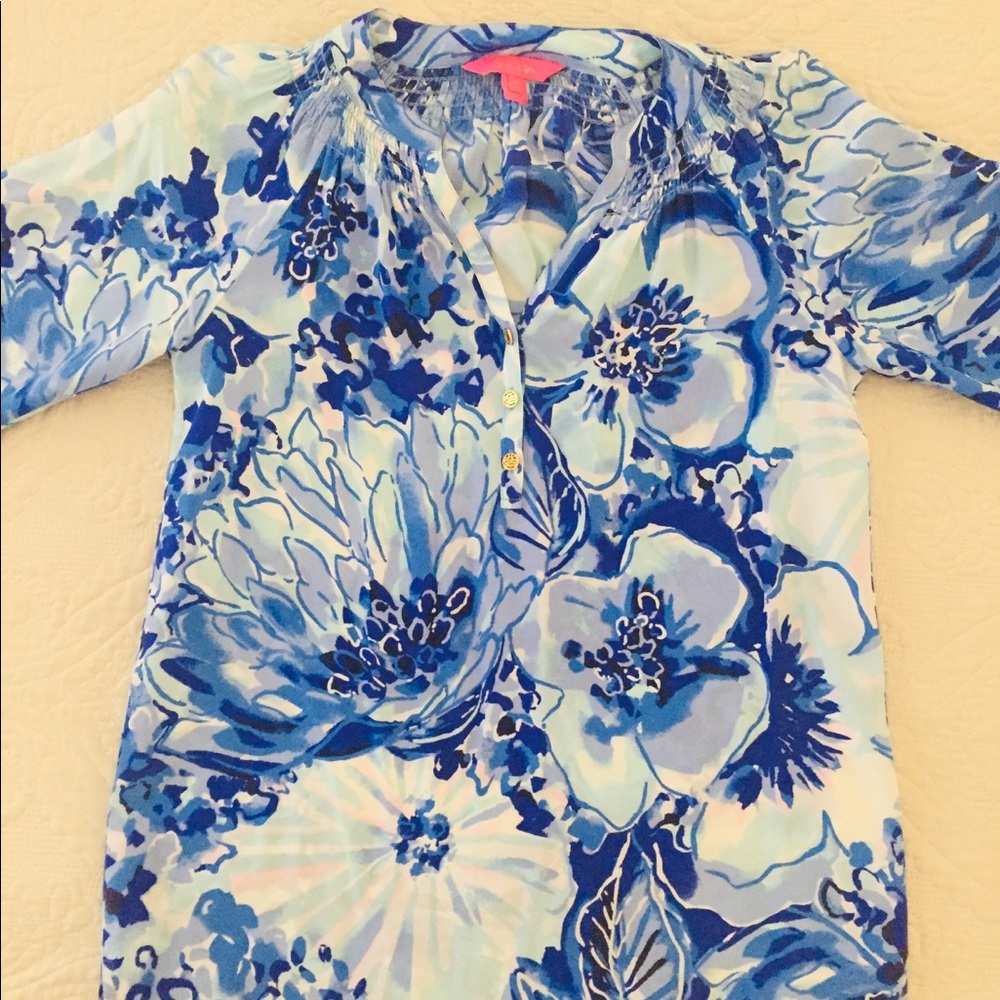 Lilly Pulitzer Silk Elsa Top - Picture 6 of 9